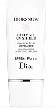 Fragrances, Perfumes, Cosmetics Face Emulsion - Dior Diorsnow Ultimate UV Shield Skin-Breathable Brightening Emulsion SPF50-PA++++