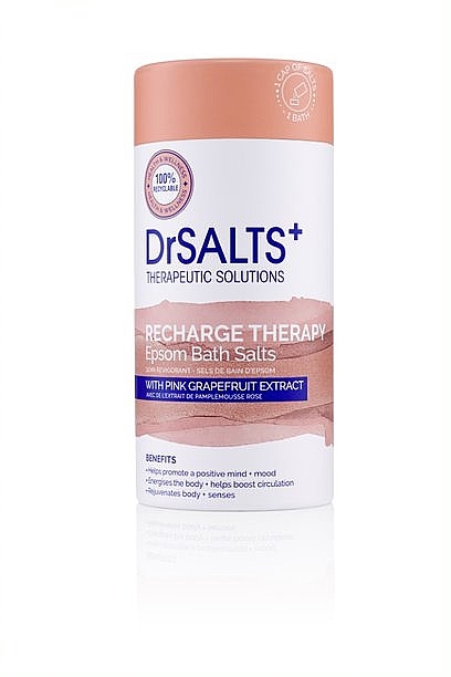 Bath Salt - Dr Salts+ Recharge Therapy Epsom Bath Salts — photo N1