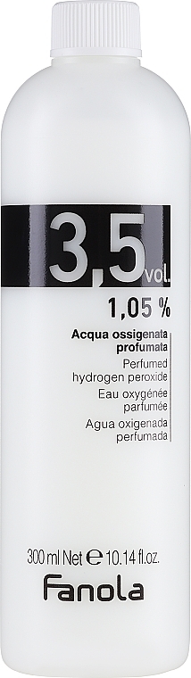Emulsion Oxidant - Fanola Acqua Ossigenata Perfumed Hydrogen Peroxide Hair Oxidant 3.5vol 1.05% — photo N1