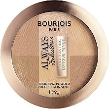 Fragrances, Perfumes, Cosmetics Bronzing Powder - Bourjois Always Fabulous Bronzer