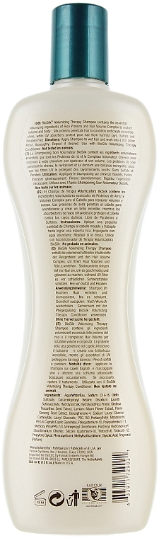 Volume Hair Shampoo - BioSilk Volumizing Therapy Shampoo — photo N2