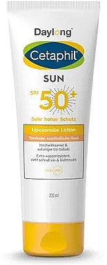 Liposomal Sunscreen Body Lotion SPF50+ - Daylong Cetaphil Sun SPF50+ Liposomal Lotion — photo N1