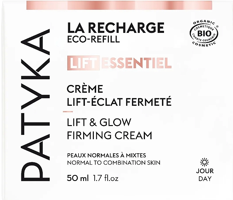 Firming & Lifting Radiance Face Cream for Normal & Combination Skin - Patyka Lift Essentiel Recharge Creme Lift-Eclat Fermete — photo N1