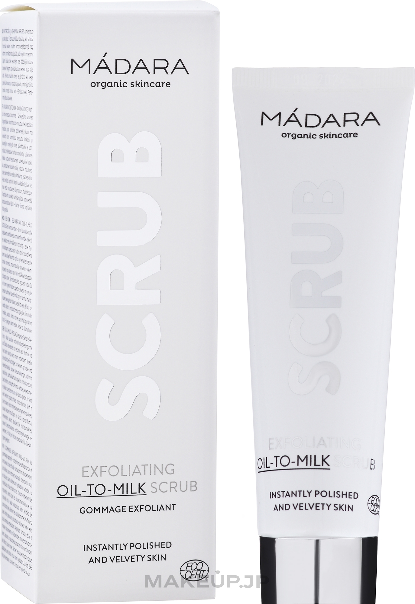 Exfoliating Scrub - Madara Cosmetics Exfoliating Scrub Oil-To-Milk — photo 60 ml