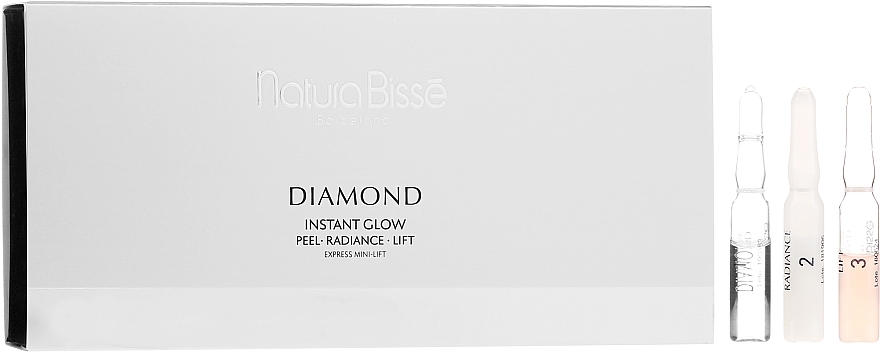 Instant Glow Ampoules - Natura Bisse Diamond Instant Glow Express Mini-Lift — photo N1