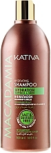 Moisturizing Shampoo for Normal & Damaged Hair - Kativa Macadamia Hydrating Shampoo — photo N3