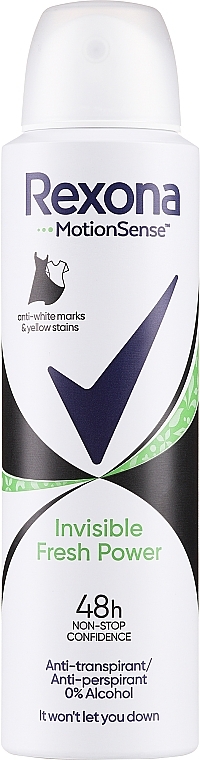 Antiperspirant Spray - Rexona Woman Antiperspirant Invisible Fresh Power — photo N1