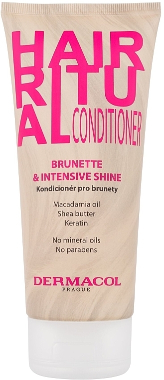 Brunette Conditioner - Dermacol Hair Ritual Brunette Conditioner — photo N1