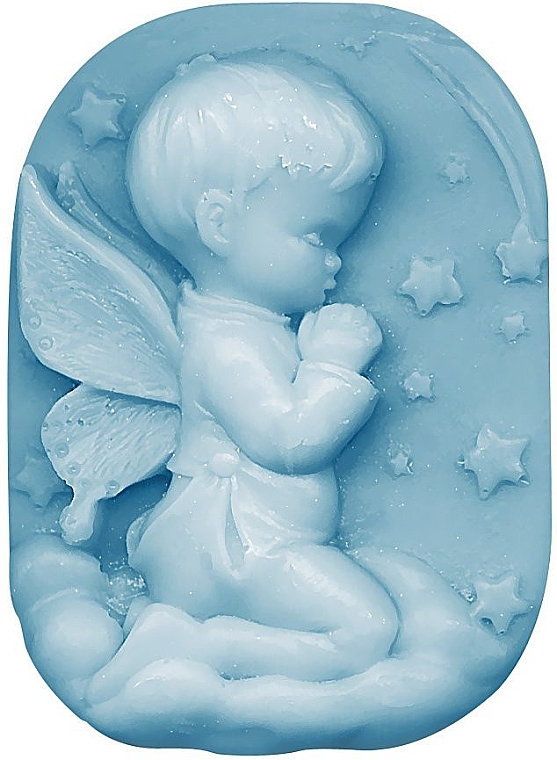 Glycerin Soap "Children's Caress" - Bulgarian Rose Glycerin Fragrant Soap Blue Angel — photo N1