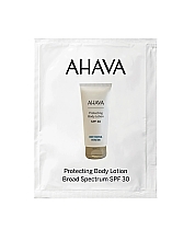 Fragrances, Perfumes, Cosmetics Moisturizing Body Lotion SPF30 - Ahava Time To Hydrate Protecting Body Lotion SPF30 (sample)