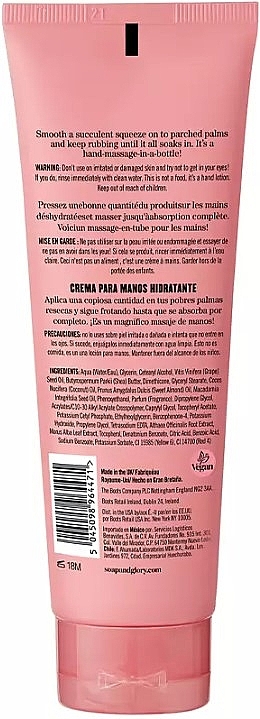 Moisturizing Hand Cream - Soap & Glory Hand Food Hydrating Hand Cream — photo N2