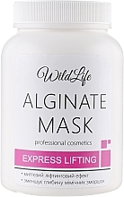 Fragrances, Perfumes, Cosmetics Alginate Mask "Express Lifting" - WildLife Alginate Mask