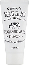 Fragrances, Perfumes, Cosmetics Brightening Milk Protein Night Mask - A'pieu Fresh Mate