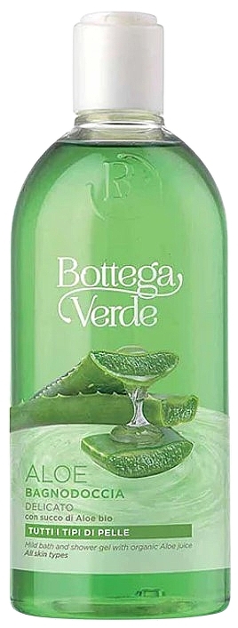 Aloe Vera Bath & Shower Gel  - Bottega Verde Aloe Bath & Shower Gel — photo N1