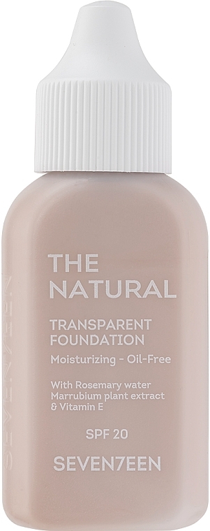 Natural Foundation - Seventeen The Natural Transparent Foundation — photo N1