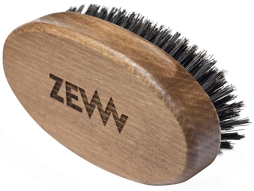Beard Brush, 6 x 11 cm - Zew For Men Beard Brush — photo N1