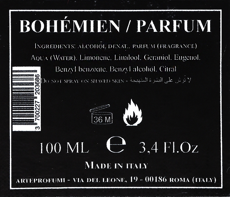 Arte Profumi Bohemien - Perfume — photo N3