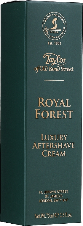 Taylor of Old Bond Street Royal Forest Aftershave Cream - After-Shave Cream — photo N2