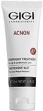 Fragrances, Perfumes, Cosmetics Night Cream for Oily & Problem Skin - Gigi Acnon Overnight Treatment