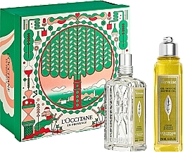 Fragrances, Perfumes, Cosmetics L'Occitane Verbena - Set (edt/100ml + sh/gel/250ml)
