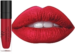 Lip Set - Golden Rose Matte LipKit Scarlet Red (lipstick/5.5 ml + lipliner/1.6g) — photo N3