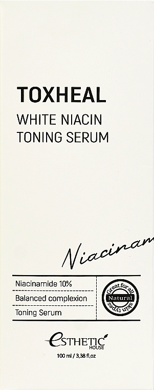 Face Serum - Esthetic House Toxheal White Niacin Tonic Serum — photo N1