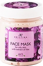 Fragrances, Perfumes, Cosmetics Lilac Face Mask - Hristina Cosmetics Lilac Extract Face Mask