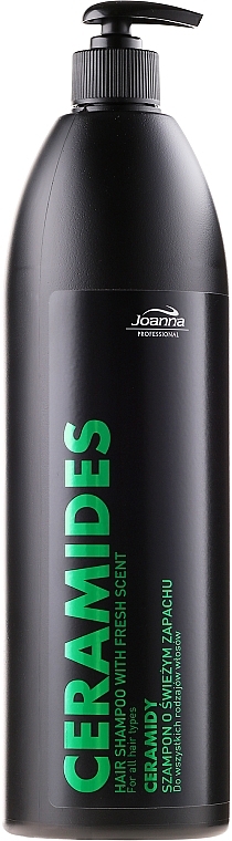 Ceramide All Hair Types Shampoo - Joanna Professional Hair Shampoo With Fresh Scent Ceramides — photo N2