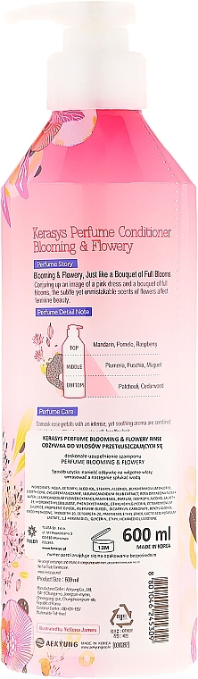 Hair Conditioner "Fleur" - KeraSys Blooming & Flowery Perfumed — photo N2