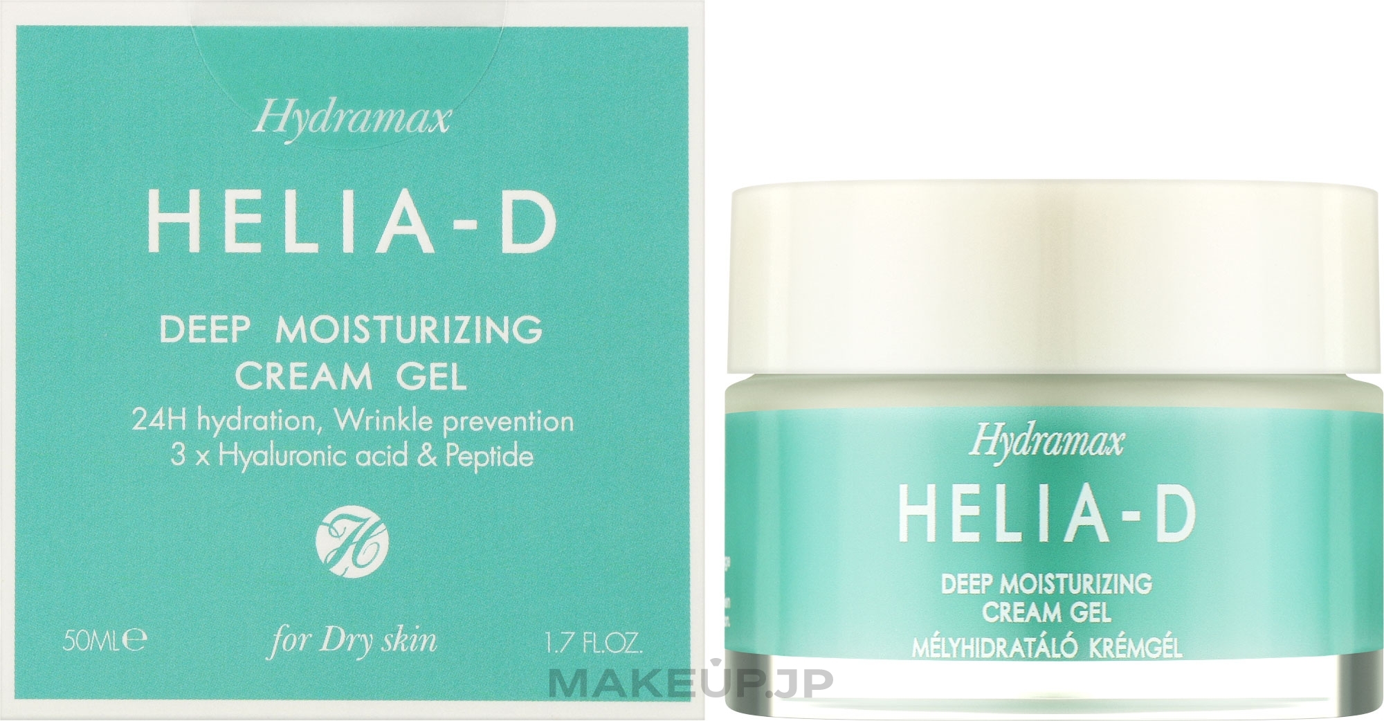 Deep Moisturizing Cream Gel for Dry Skin - Helia-D Hydramax Deep Moisturizing Cream Gel For Dry Skin — photo 50 ml