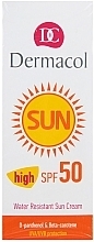 Fragrances, Perfumes, Cosmetics Sun Cream SPF 50 Waterproof, Softening - Dermacol Sun Cream