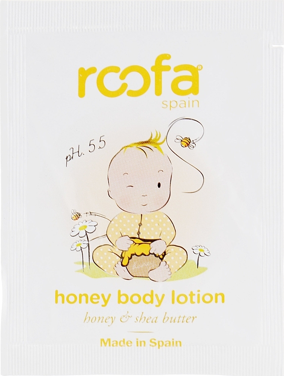 Body Lotion with Honey Scent - Roofa Honey Body Lotion (sample) — photo N1