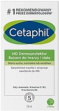 Face and Body Balm with Pump - Cetaphil MD Dermoprotektor Balsam — photo N7
