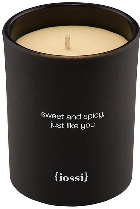 Soy Candle - Iossi Sweet And Spicy, Just Like You  — photo N1