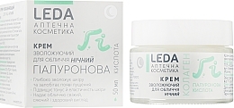 Moisturizing Night Face Cream - Leda Moisturizing Night Cream — photo N4