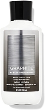 Fragrances, Perfumes, Cosmetics Men's Body Lotion - Bath and Body Works Men`s Collection Graphite Daily Nourishing Body Lotion