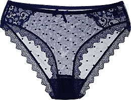 Fragrances, Perfumes, Cosmetics Lace Bikini Panties, blue - Moraj