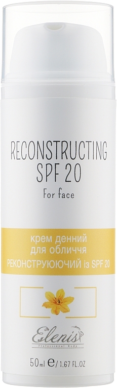 Reconstructing Day Face Cream - Elenis Primula Reconstructing SPF-20 — photo N1
