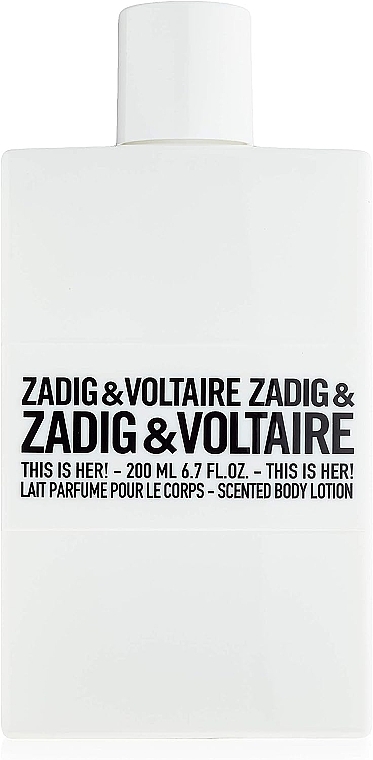 Zadig & Voltaire This Is Her - Body Lotion — photo N1
