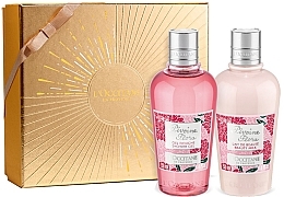 Fragrances, Perfumes, Cosmetics Set - L'Occitane Pivoine Flora Set (sh/gel/250ml + b/milk/250ml)