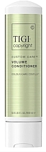 Volume Hair Conditioner - Tigi Copyright Custom Care Volume Conditioner — photo N1