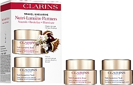 キット - Clarins Nutri-Lumiere Partners (cr/2x50ml) — photo N1