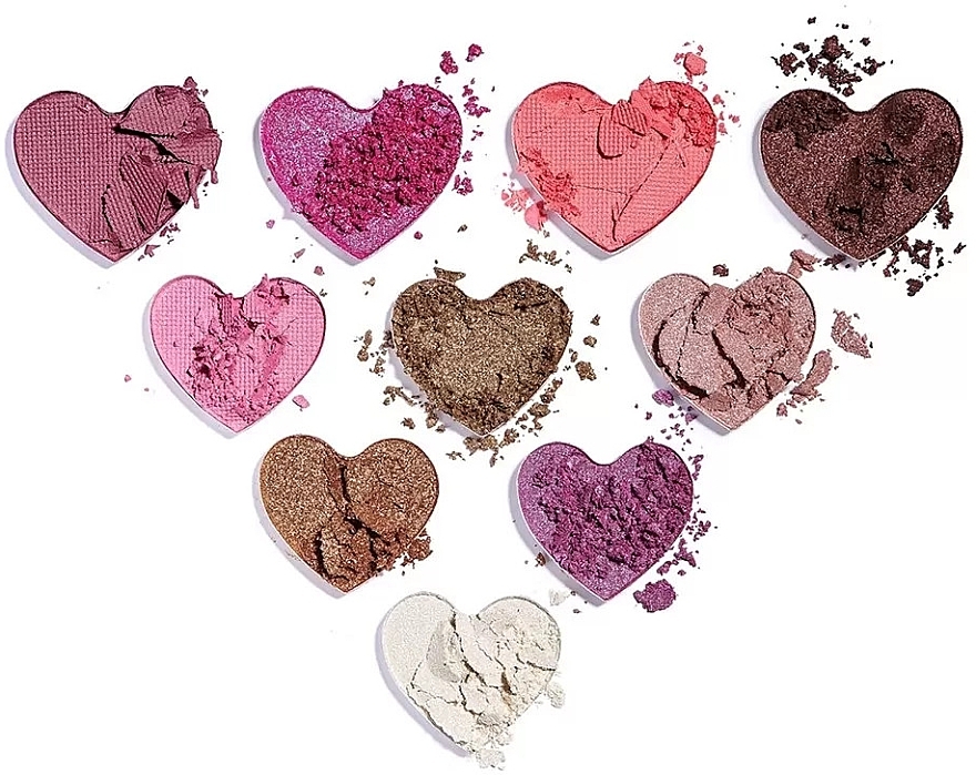 Eyeshadow Palette - I Heart Revolution Heartbeats Eyeshadow Palette — photo N4