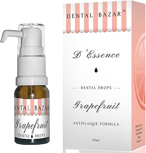 Concentrated Dental Drops 'Grapefruit' - Dental Bazar D'Essence Dental Drops Grapefruit — photo N1