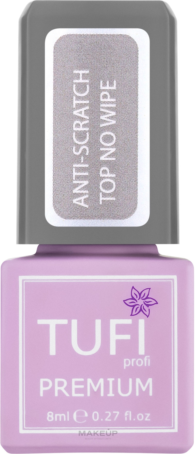 No Wipe Top Coat 'Anti-Scratches' - Tufi Profi Premium Anti-Scratch No Wipe — photo 8 ml