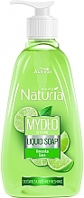 Fragrances, Perfumes, Cosmetics Liquid Soap "Lime" - Joanna Naturia Body Lime Liquid Soap