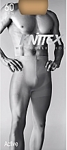 Fragrances, Perfumes, Cosmetics Men Tights 'Active Men', 60 Den, nero - Knittex