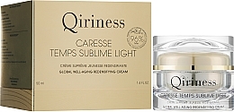 Rejuvenating Regenerating Face Cream - Qiriness Caresse Temps Sublime Light — photo N2