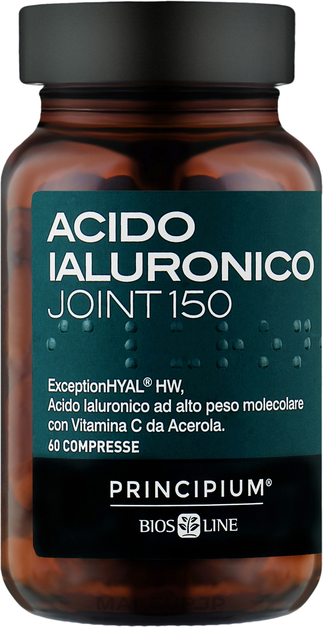 Muscle Hyaluronic Acid Dietary Supplement - BiosLine Principium Laluronico Joint 150 — photo 60 szt.