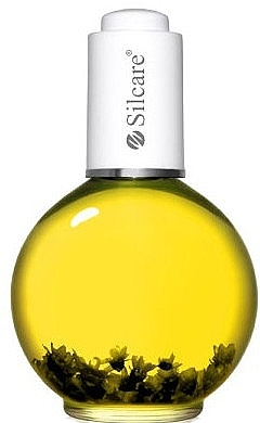 Nail and Cuticle Oil with Flowers "Banana" - Silcare Cuticle Oil Havana Banana Yellow — photo N1